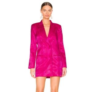 Revolve - NBD Terre Blazer snakeskin